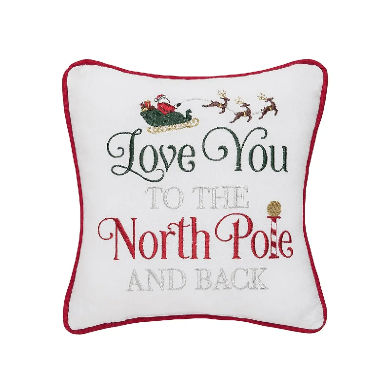 Silk Pillows for Smooth Skin and HairTo The North Pole & Back Mini Pillow