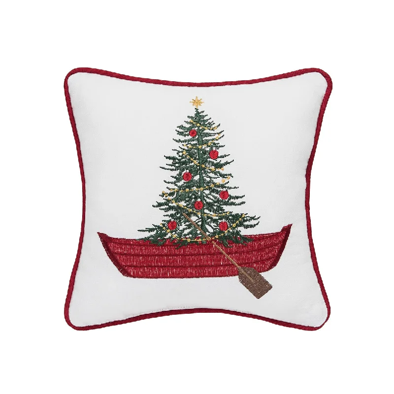 Round Pillows for Boho-Style InteriorsDeck The Hulls Mini Pillow