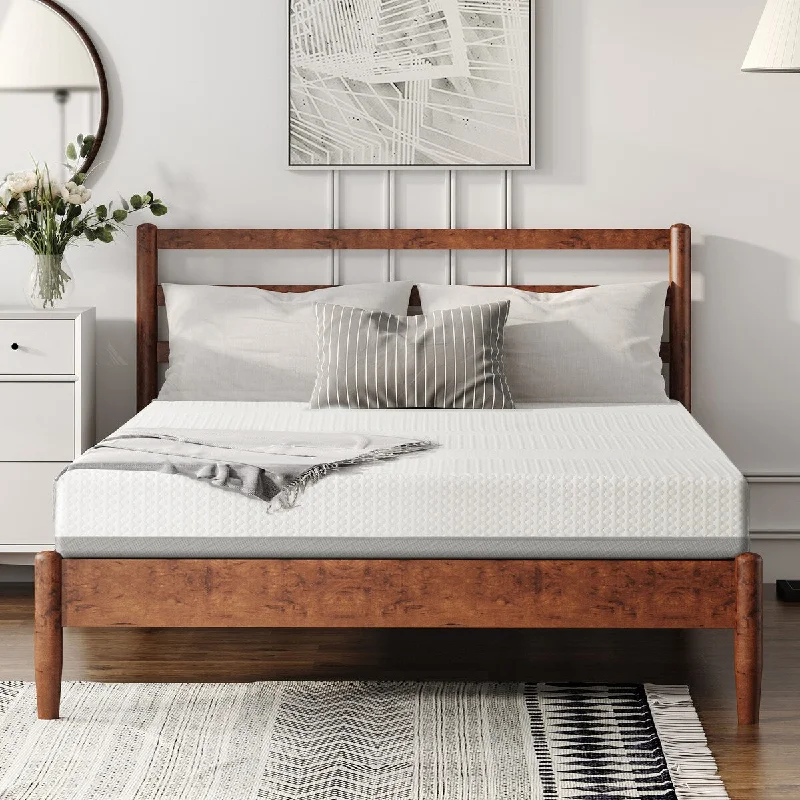 Gel - infused memory foam mattresses for cooler sleep6 Inches Gel & Charcoal Infused Memory Foam Mattress（Twin)