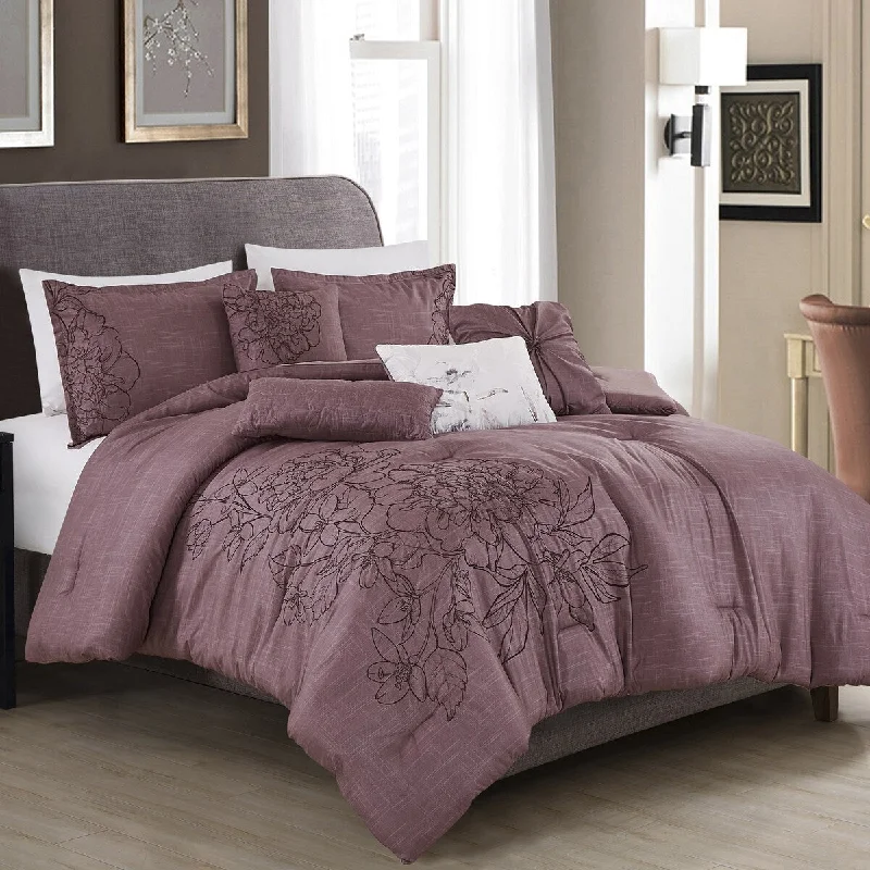 Wool - filled comforters with natural moisture - wicking and temperature - regulating featuresKeeya Luxury 7 Piece Comforter set Wool - filled comforters with natural moisture - wicking and temperature - regulating featuresKeeya Luxury 7 Piece Comforter set