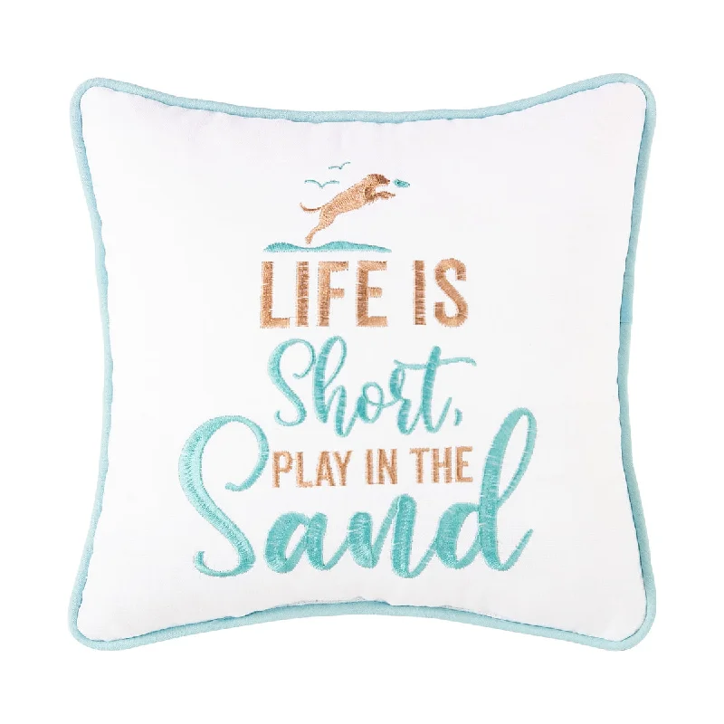 Travel Pillows for Long JourneysPlay In The Sand Mini Pillow