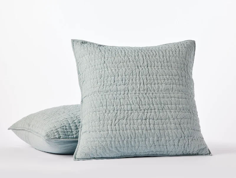 Memory Foam Pillows for Neck SupportChannel Handstitched Organic Sham