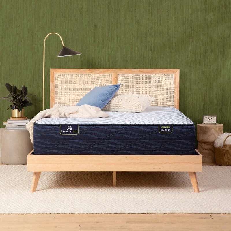 Bamboo - charcoal infused mattresses for odor absorptionSerta iComfortECO S30LTX 13.75" Hybrid Medium Mattress Set Bamboo - charcoal infused mattresses for odor absorptionSerta iComfortECO S30LTX 13.75" Hybrid Medium Mattress Set
