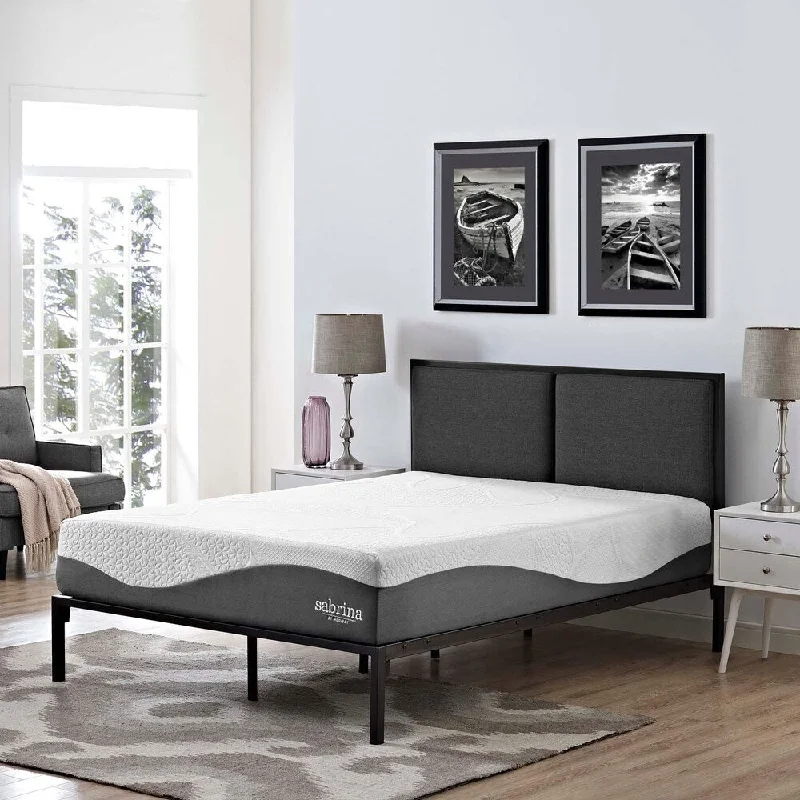 Polyester - foam mattresses for budget - friendly optionsSabrina 12-inch Latex Gel Memory Foam Mattress - White Polyester - foam mattresses for budget - friendly optionsSabrina 12-inch Latex Gel Memory Foam Mattress - White