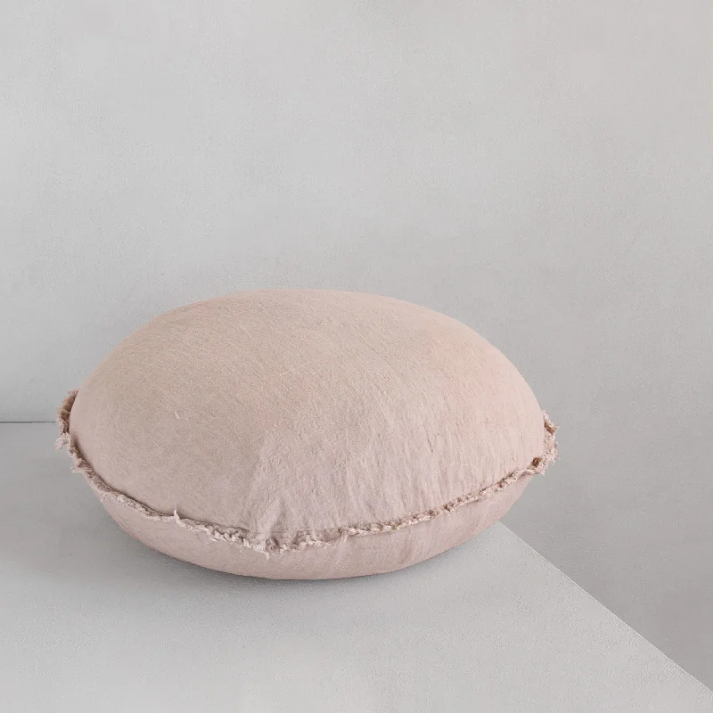 Velvet Pillows for a Touch of EleganceFlocca Macaron Linen Pillow - Floss