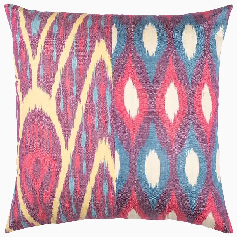 Down Alternative Pillows for Ethical ChoicesOctagon Diamond Ikat Pillow 2