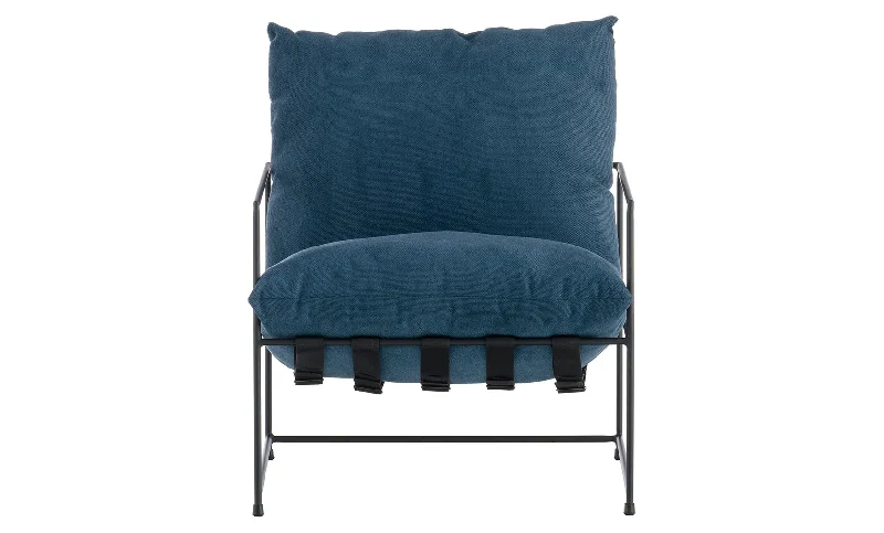 Polyester - foam mattresses for budget - friendly optionsInska Blue Chair