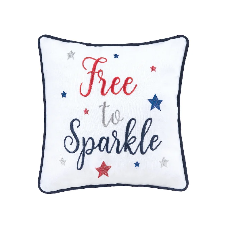 Back Support Pillows for Office ChairsFree To Sparkle Mini Pillow