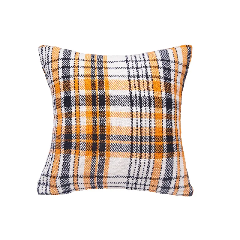 Square Pillows for Modern Home DecorZelda Plaid Pillow