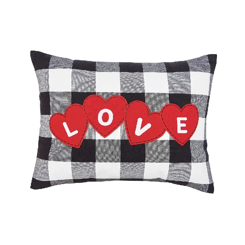 Cotton Pillows for Natural ComfortLove Hearts Franklin Pillow