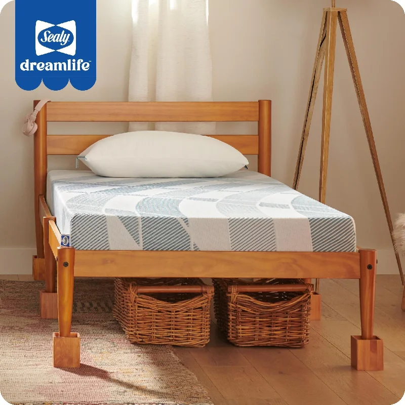 Hybrid mattresses combining foam and innerspring technologySealy Dreamlife 6" Foam Mattress-in-a-Box Hybrid mattresses combining foam and innerspring technologySealy Dreamlife 6" Foam Mattress-in-a-Box