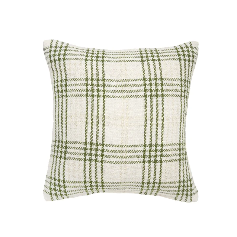 Memory Foam Pillows for Neck SupportSage & Gold Plaid Pillow