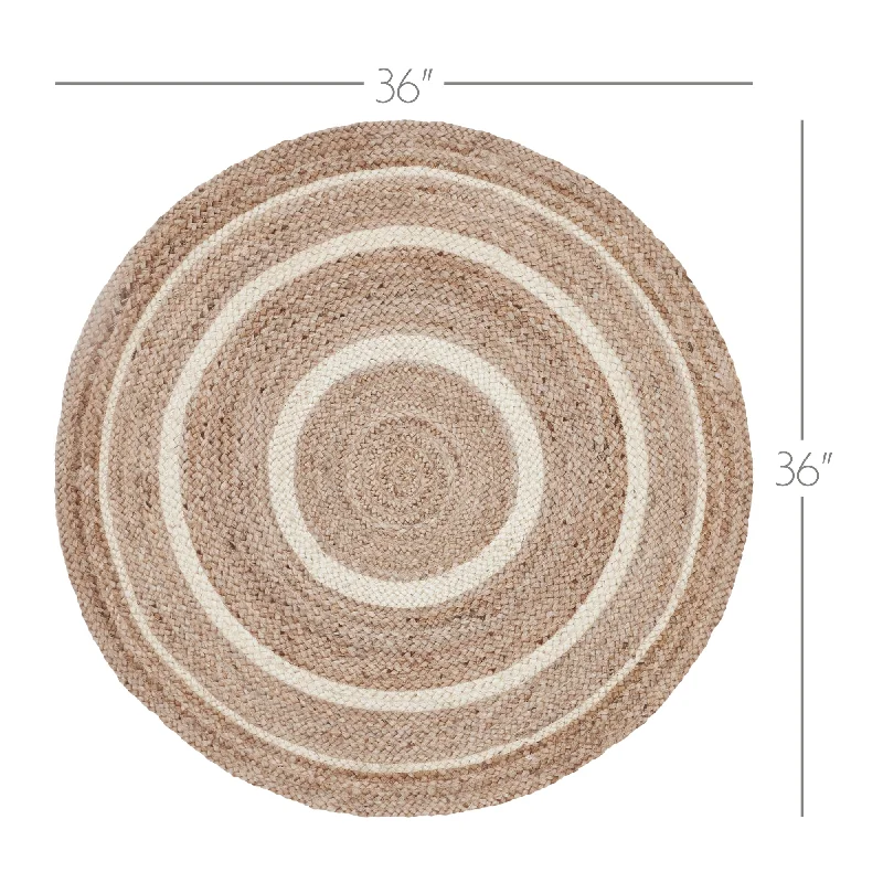 Bed skirts with a satin finish for a shiny appearanceNatural & Creme Jute Rug w/ Pad 3ft Round Bed skirts with a satin finish for a shiny appearanceNatural & Creme Jute Rug w/ Pad 3ft Round