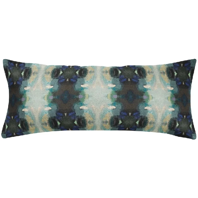 Memory Foam Pillows for Neck SupportOrchid Blossom Navy 14x36 Pillow