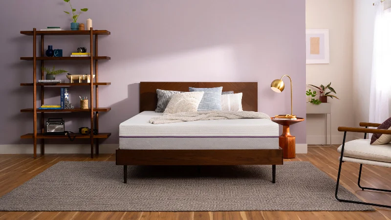Gel - infused memory foam mattresses for cooler sleepPurple® Mattress