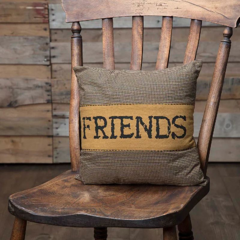 Soft and Fluffy Pillows for Bedroom ComfortHeritage Farms "Friends" Pillow 12 inch