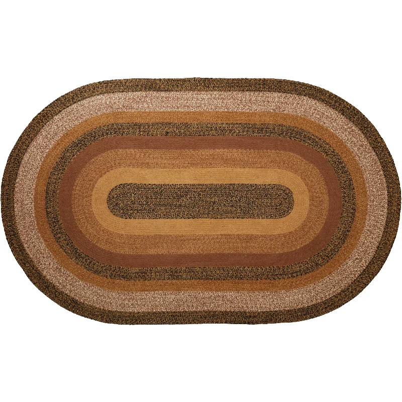 Bed skirts with a modern minimalist designKettle Grove Jute Rug Oval w/ Pad 60x96