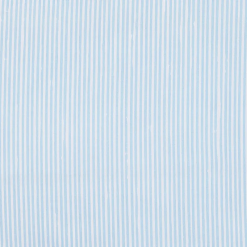 Kids Pillows with Fun DesignsNandi Light Indigo Organic Sheet Swatch