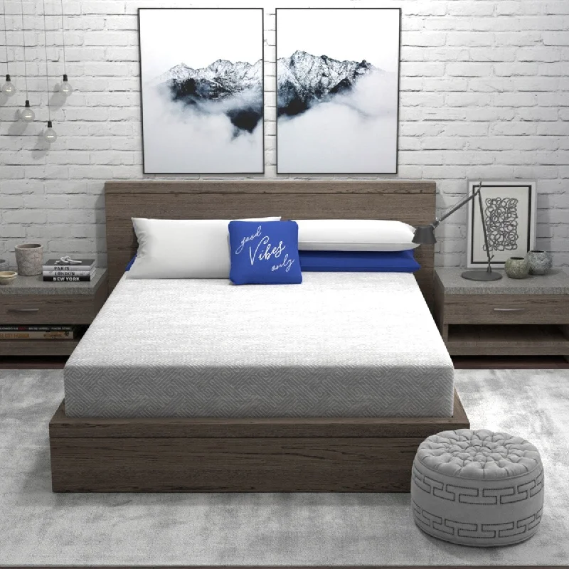 Latex mattresses with natural bounce and breathabilityVibe Heather Grey 8" Gel Memory Foam Mattress in a Box, Ultra Small Package Latex mattresses with natural bounce and breathabilityVibe Heather Grey 8" Gel Memory Foam Mattress in a Box, Ultra Small Package