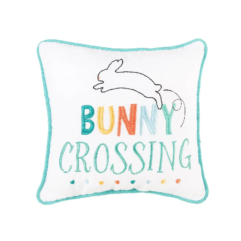 Decorative Pillows for Living Room MakeoverBunny Crossing Mini Pillow