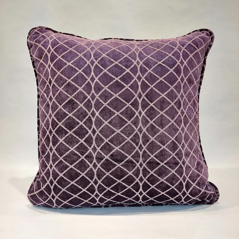 Kids Pillows with Fun DesignsFLOW VELVET PILLOW (all purple)