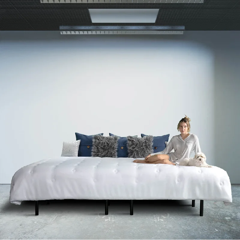 Queen - size mattresses for couples and standard bedroomsThe Family Bed Hybrid 10 Foot Gel Memory Foam Mattress Queen - size mattresses for couples and standard bedroomsThe Family Bed Hybrid 10 Foot Gel Memory Foam Mattress