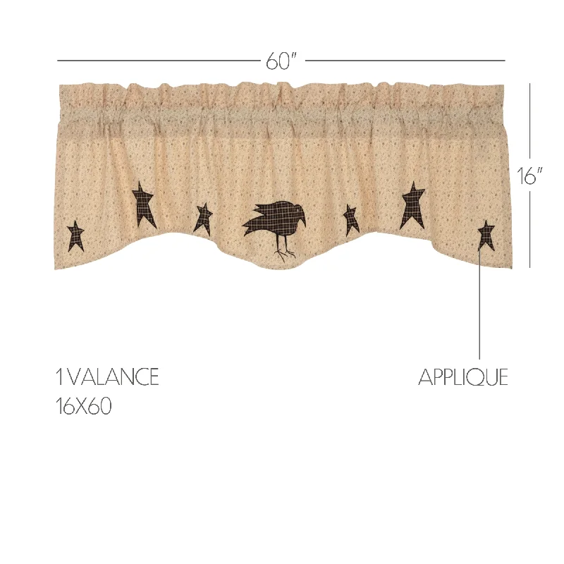 California king bed skirts for a larger bedKettle Grove Applique Crow and Star Valance 16x60 California king bed skirts for a larger bedKettle Grove Applique Crow and Star Valance 16x60