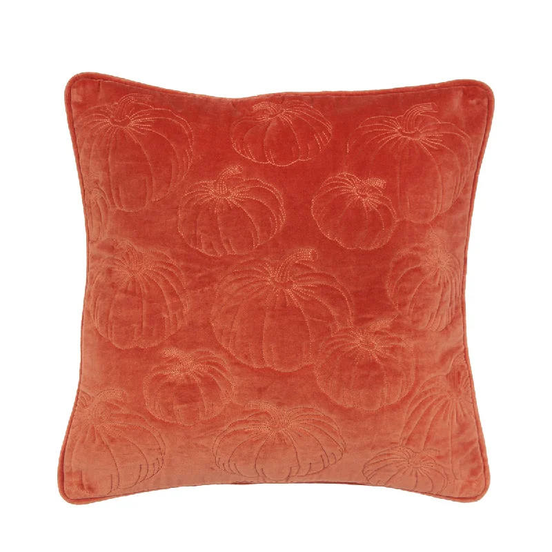 Silk Pillows for Smooth Skin and HairPumpkin Patch Textured Pillow