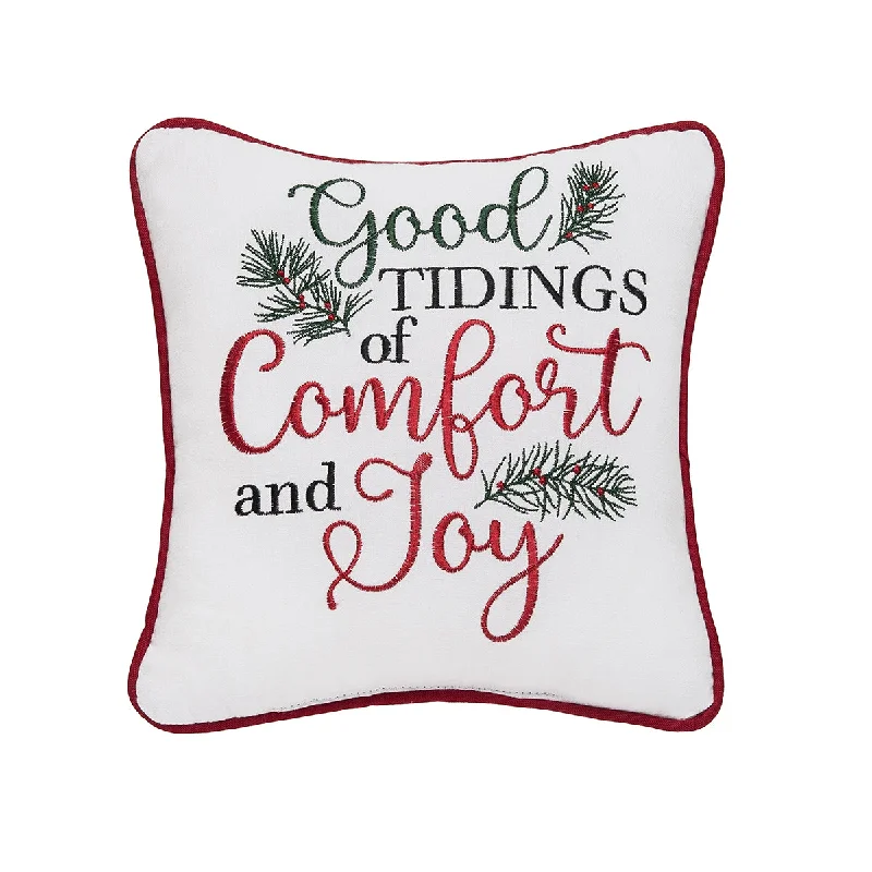 Lumbar Support Pillows for Car SeatsTidings of Comfort & Joy Mini Pillow