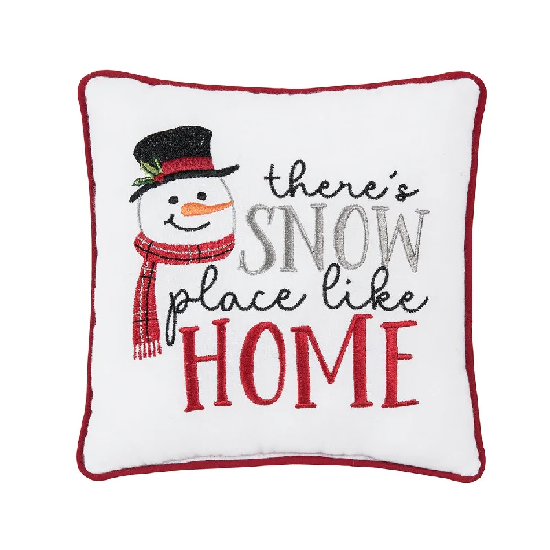 Back Support Pillows for Office ChairsSnow Place Like Home Mini Pillow