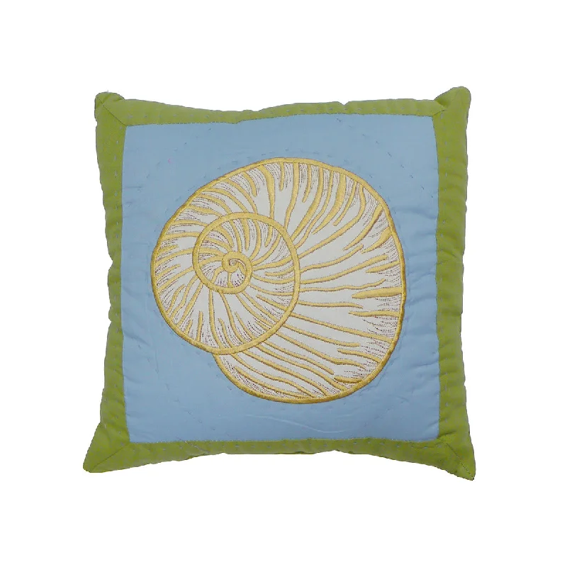 Down Alternative Pillows for Ethical ChoicesShell Coastal Treasure Pillow