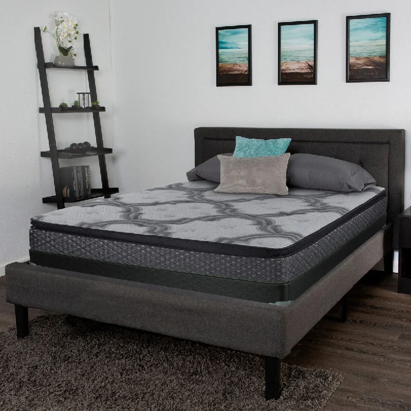 Organic cotton mattresses for a chemical - free sleep surfaceVonna Grey and Black 15.5" Eastern King Mattress Organic cotton mattresses for a chemical - free sleep surfaceVonna Grey and Black 15.5" Eastern King Mattress