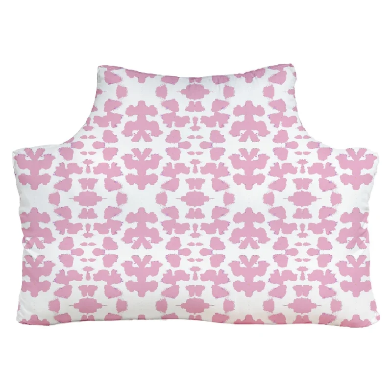 Cotton Pillows for Natural ComfortThe Headboard Pillow® - Chintz Pink Twin XL
