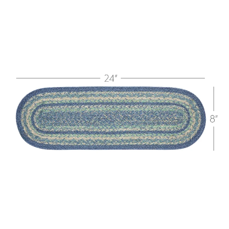 Twin - size bed skirts for a single bedJolie Jute Oval Runner 8x24
