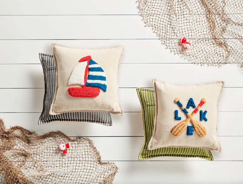 Adjustable Pillows for Customized ComfortLake Tufted Pillow