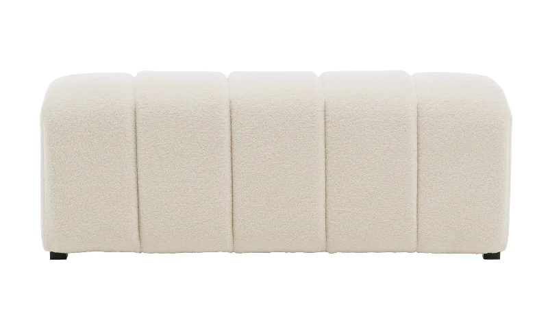 Gel - infused memory foam mattresses for cooler sleepTess Bench
