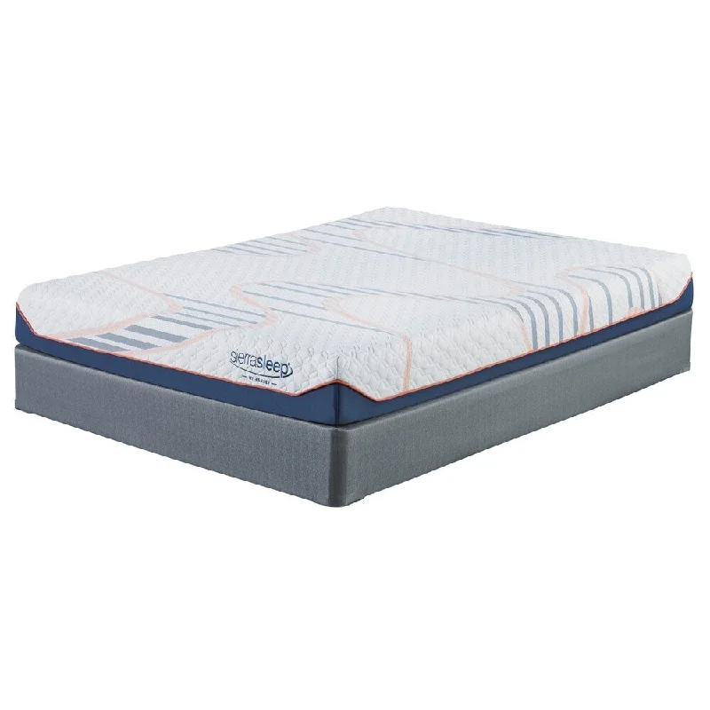 Wool - filled mattresses for natural insulation and moisture - wickingSierra Sleep by Ashley MyGel 8-inch Full-size Gel Memory Foam Mattress Wool - filled mattresses for natural insulation and moisture - wickingSierra Sleep by Ashley MyGel 8-inch Full-size Gel Memory Foam Mattress