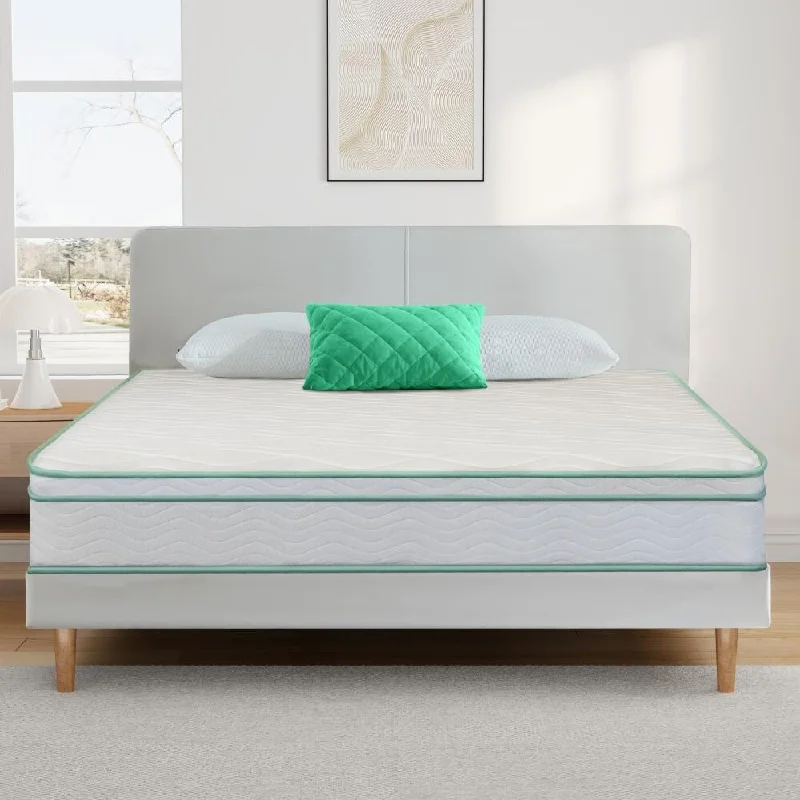 Memory foam mattresses for pressure relief and contouring10-Inch Cool Gel Memory Foam Innerspring Hybrid Mattress