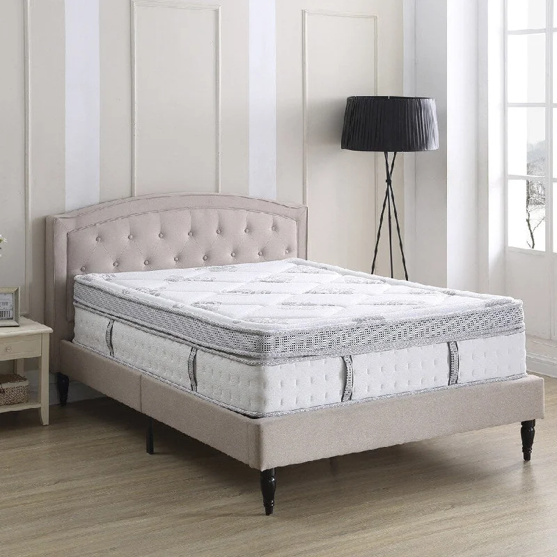 Organic cotton mattresses for a chemical - free sleep surfaceClassic Brands Summerville Hybrid 14-inch Eurotop Mattress - White Organic cotton mattresses for a chemical - free sleep surfaceClassic Brands Summerville Hybrid 14-inch Eurotop Mattress - White
