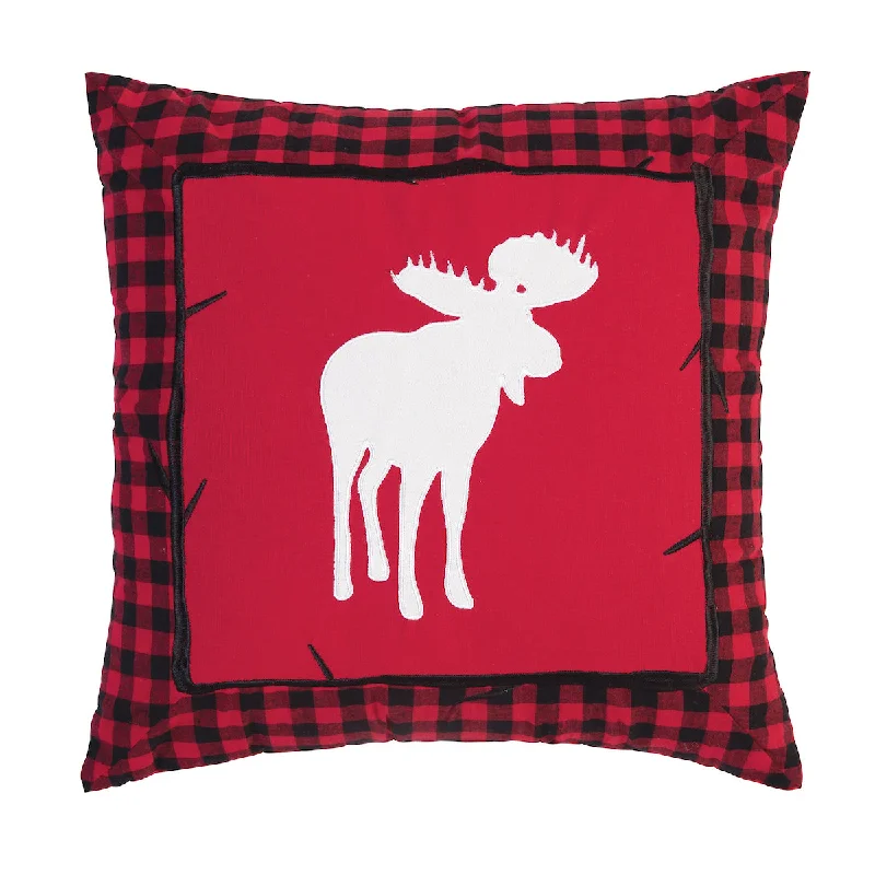 Decorative Pillows for Living Room MakeoverBuffalo Check Moose Pillow
