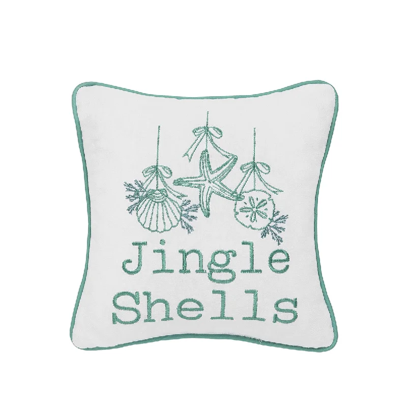 Cotton Pillows for Natural ComfortJingle Shells Mini Pillow