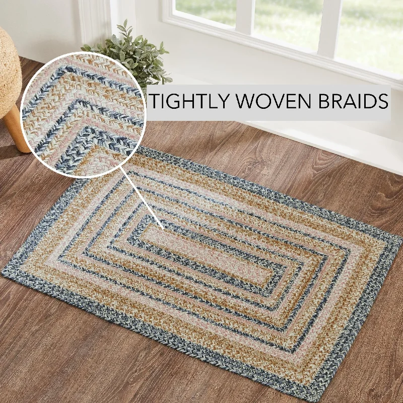 Bed skirts with a shabby - chic styleKaila Jute Rug Rect w/ Pad 24x36