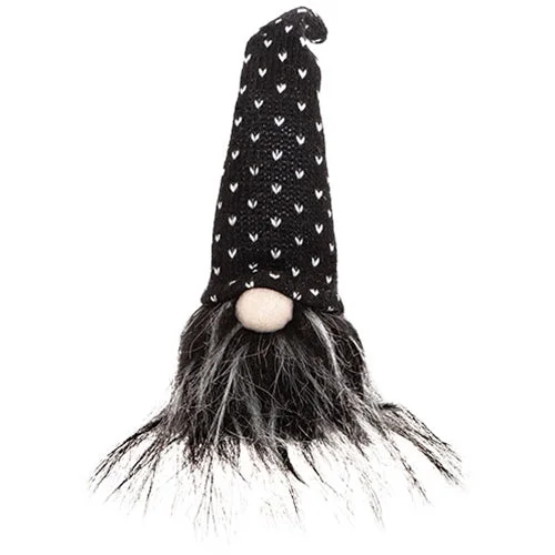 Bed skirts with a high - quality elastic waistbandGrey Beard Gnome w/Spotted Hat 8.25"