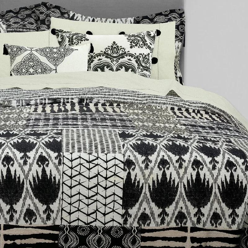 Duck down comforters with a softer feel and good warmth retentionNikki Chu Capetown 3-Piece Comforter Set Duck down comforters with a softer feel and good warmth retentionNikki Chu Capetown 3-Piece Comforter Set