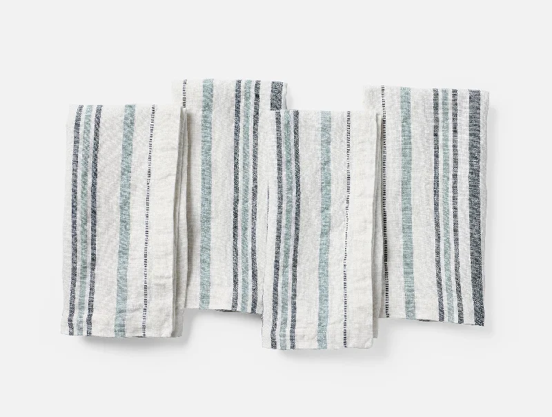 Soft White/Gulf Stripe
