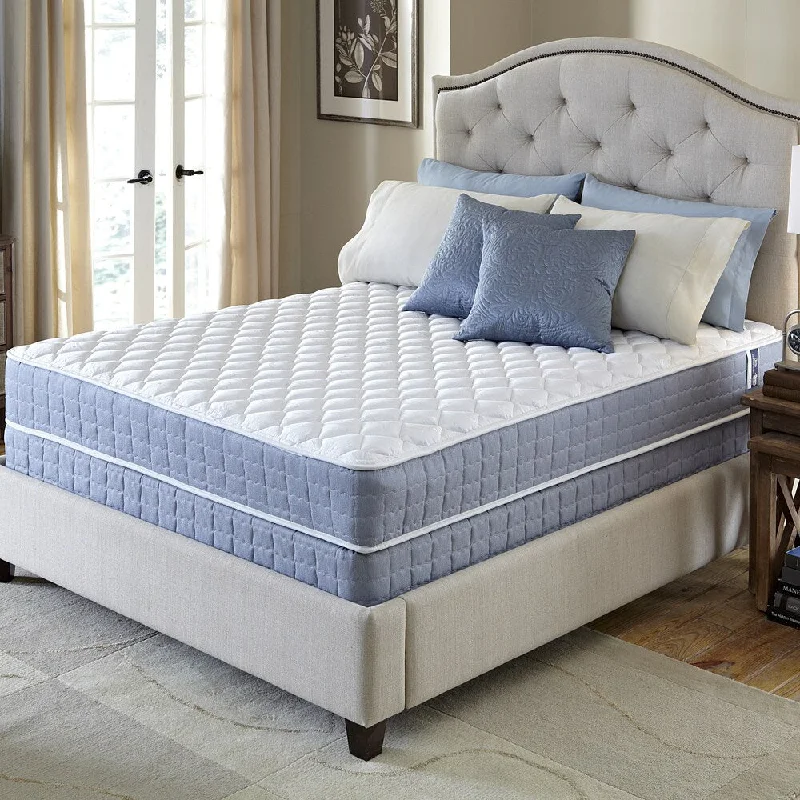Natural latex and organic cotton blend mattressesSerta Revival Plush Split Queen-size Mattress and Foundation Set
