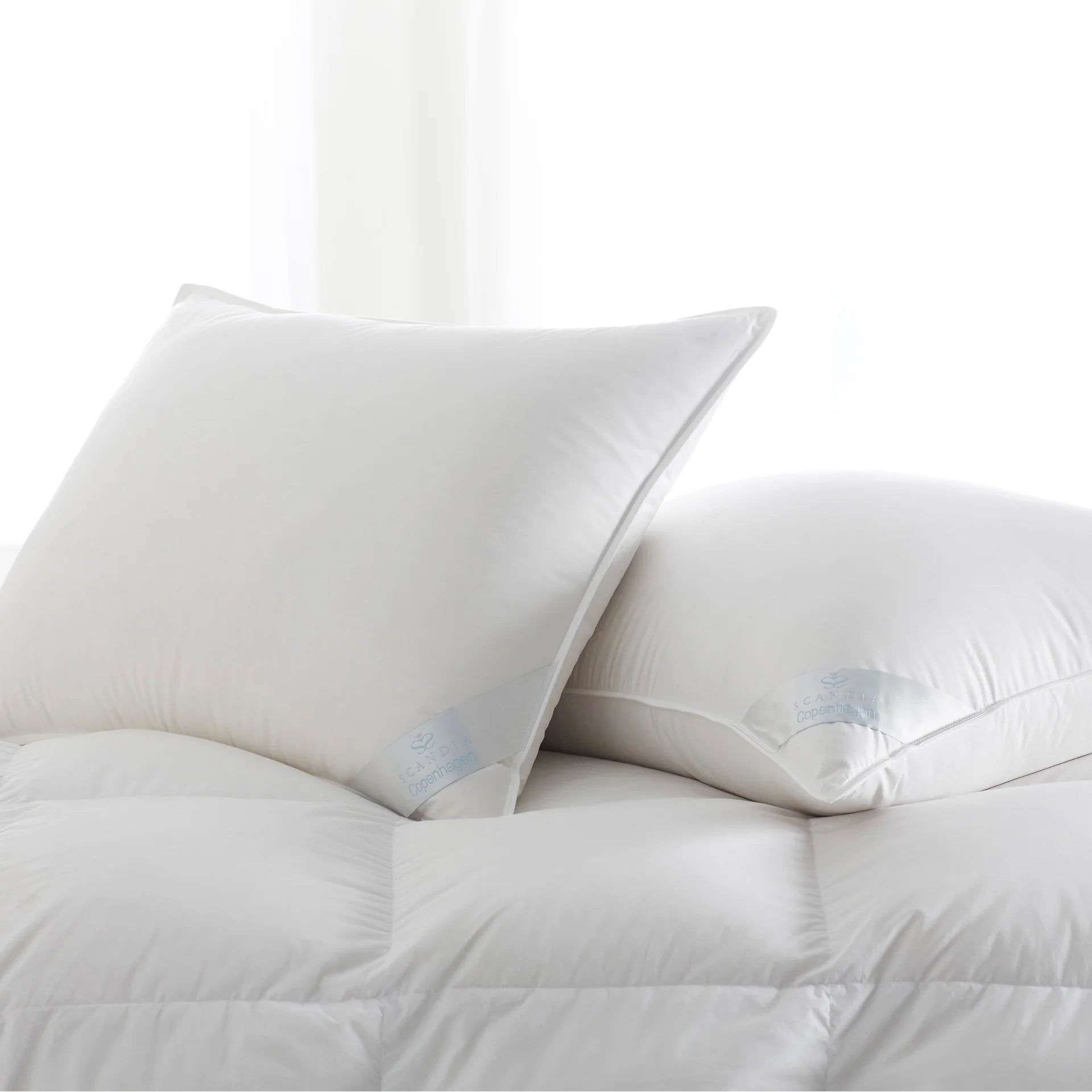 Adjustable Pillows for Customized ComfortCopenhagen European White Down Sleeping Pillow Adjustable Pillows for Customized ComfortCopenhagen European White Down Sleeping Pillow