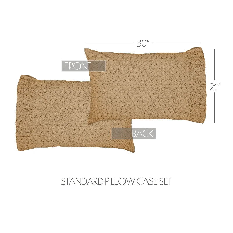 Checkered bed skirts for a classic patternMaisie Standard Pillow Case Set of 2 21x30 Checkered bed skirts for a classic patternMaisie Standard Pillow Case Set of 2 21x30