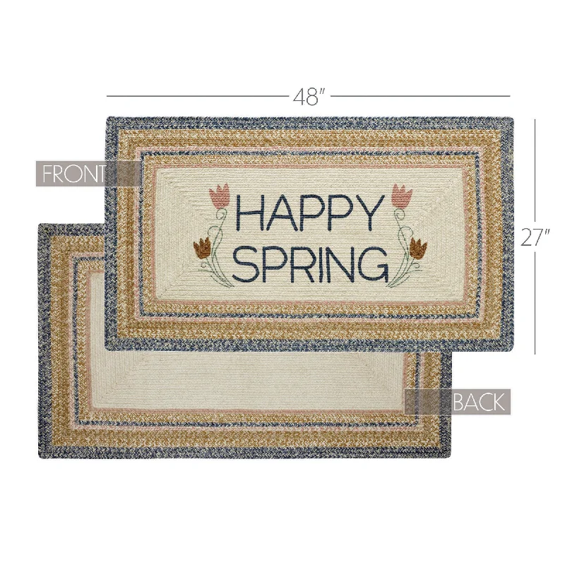 Bed skirts in neutral colors for easy pairingKaila Happy Spring Jute Rug Rect w/ Pad 27x48 Bed skirts in neutral colors for easy pairingKaila Happy Spring Jute Rug Rect w/ Pad 27x48