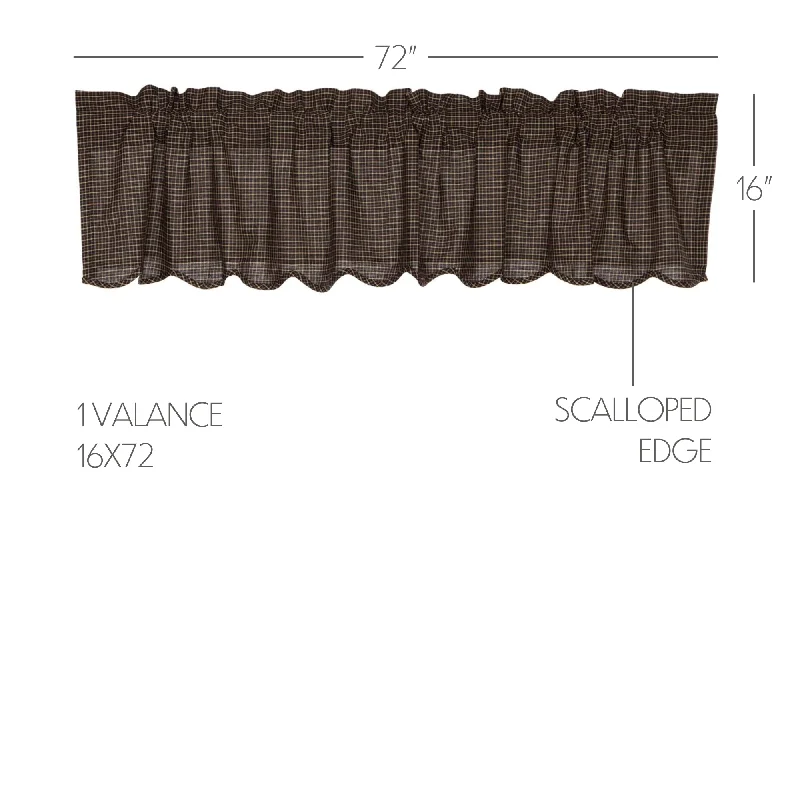 Velvet bed skirts for a luxurious and elegant appearanceKettle Grove Plaid Valance Scalloped16x72 Velvet bed skirts for a luxurious and elegant appearanceKettle Grove Plaid Valance Scalloped16x72